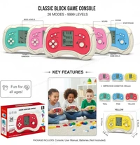 Electronic Brick Game, Retro Video Game Console for Kids