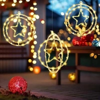 Celebrate Ganesh Chaturthi, Diwali in a unique style by decorating your houses and windows with our double wired star lamp light. Colours: Warm white                  Multi                   Decorate it at the back of Ganpati ji or hang it anywhere to make the decor unique.   Plug operated light with high quality wire and pendant.  Comes in box packing