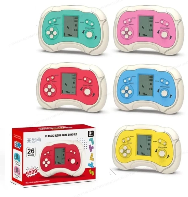 Electronic Brick Game, Retro Video Game Console for Kids