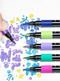 New arrival Set of 12 glitter marker