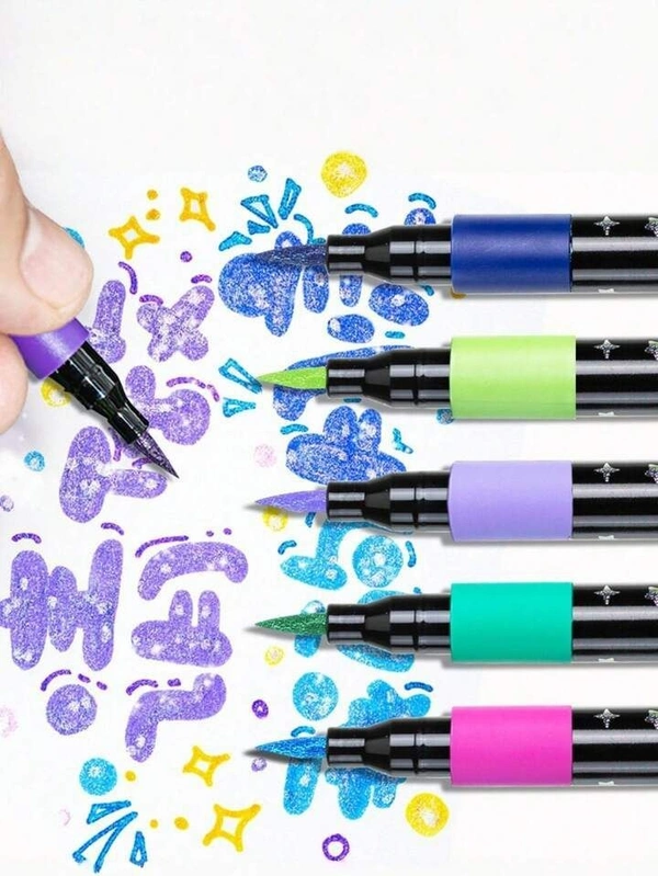 New arrival Set of 12 glitter marker