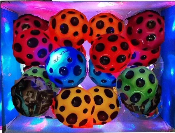 Led moon ball pack of 12