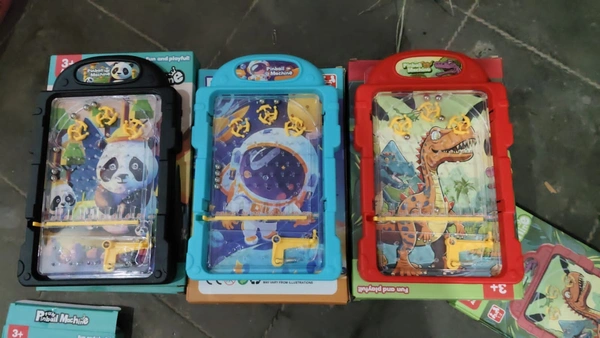 Restocked Pinball game in new designs