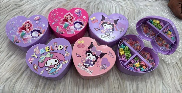 New heart shape accessories box with mirror