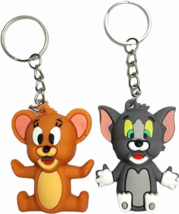 Tom and Jerry keychain Buy 6 pairs of pack
