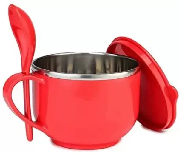 Homeoculture HomeoCulture Stainless Steel Soup Bowl Stainless Steel Soup Bowl (Color as per availability) Pack of 1 - 0.5