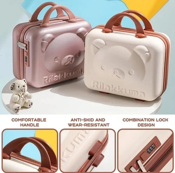 Premium quality kids mini suitcase cum vanity with lock