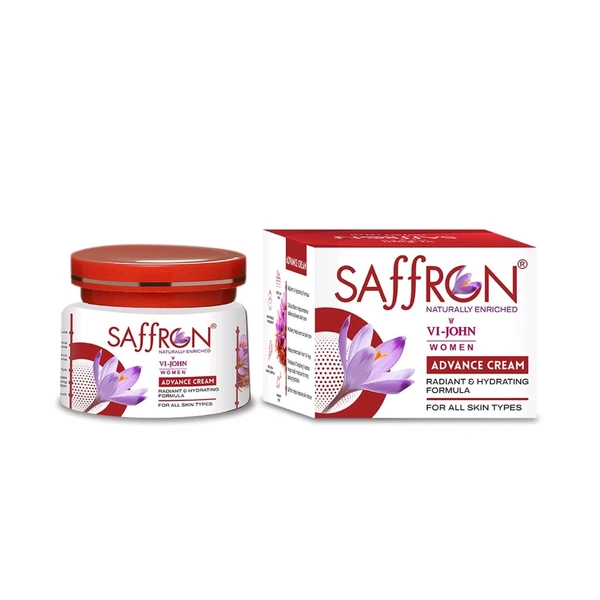 VI-JOHN Saffron Fairness Advance Cream 50g.