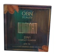 OBN Compact Powder 2 in 1 (Illuminati Face Powder)