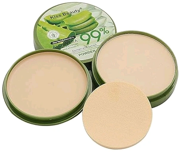 Kiss Beauty Aloevera Compact Powder
