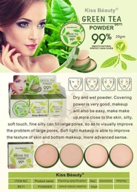 Kiss Beauty Green Tea Compact Powder