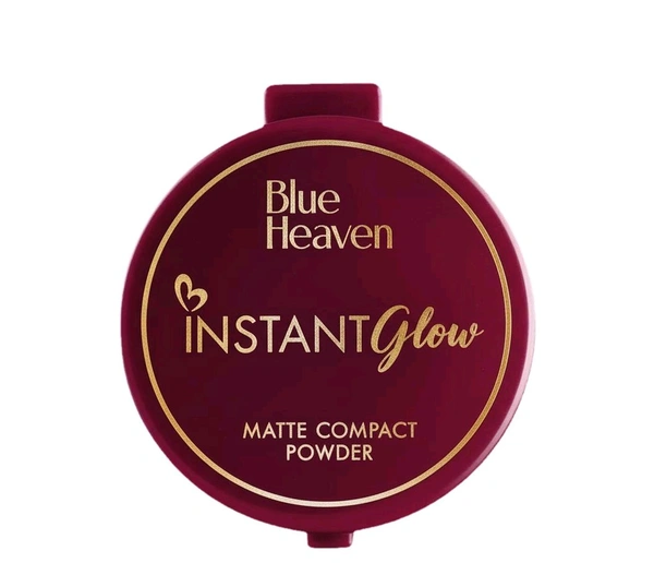 Blue Heaven Instant Glow Matte Compact Powder