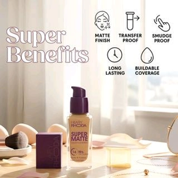 HILARY RHODA DUPER MATTE LIQUID FOUNDATION