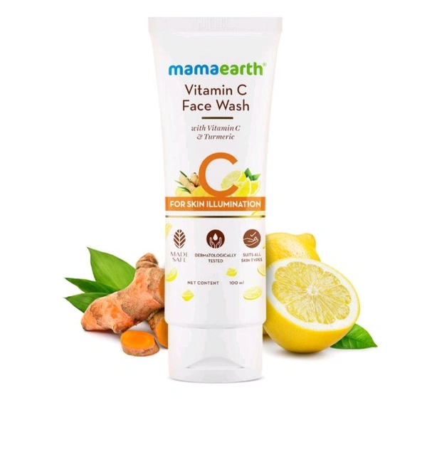 Mamaearth Vitamin C Facewash 50g