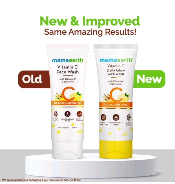 Mamaearth Vitamin C Facewash 50g