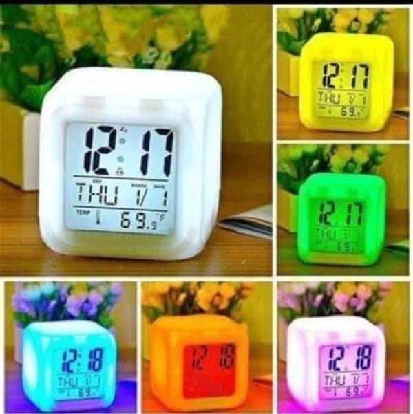 Colour changing Clock