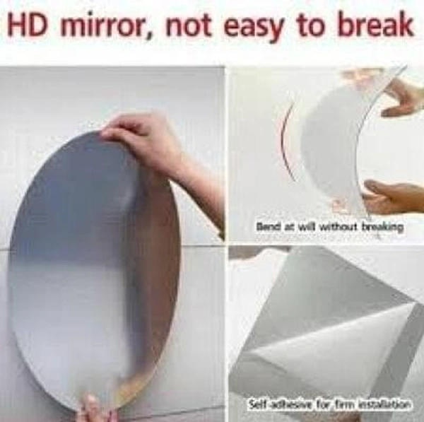 Oval Shape Mirror 30x40cm