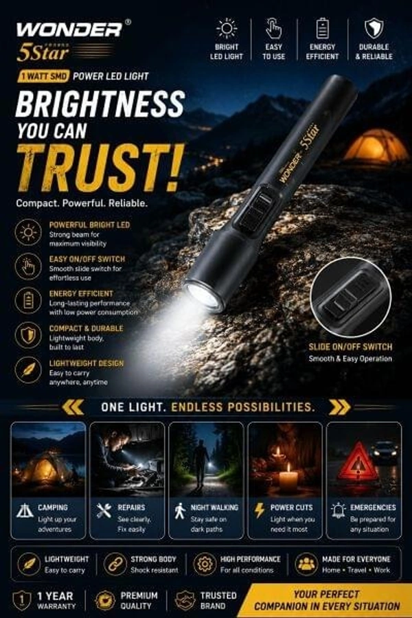 Small CEll operated torch