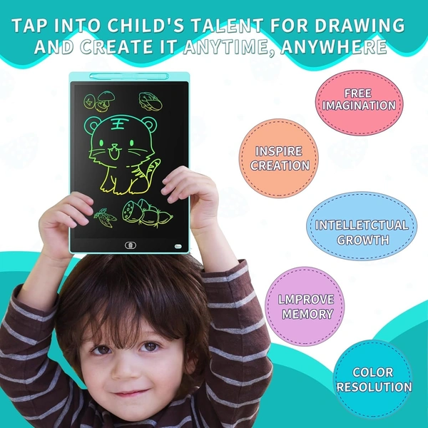 LCD Writing Board, 8.5 Inches, LCD Writing Tablet, Portable Erasable Drawing Board