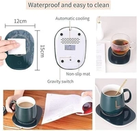 Ceramic Coffee Tea Mug with Warmer Auto Shut Off and Heating Function