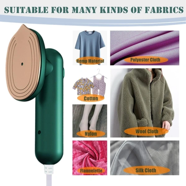 Mini Travel Iron for Clothes, Portable Mini Iron for Travel