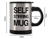Self Stirring Mug Chocolate Coffee Shake Maker Cup Mixer Blender Shaker