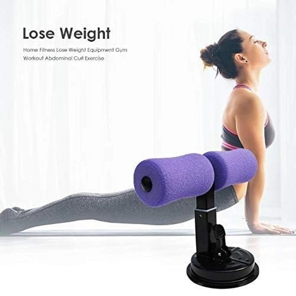 Sit-ups and Push-ups Assistant Device, Household Fitness Equipment for Abdominal Muscle Exercise Machine Portable Self Suction, Ab-Normal Gym Workout