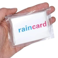 Rain Ponchos Raincoats for Adults Reusable, 2 Pcs Raincoats Ponchos Emergency for Women Men with Hood and Drawstring