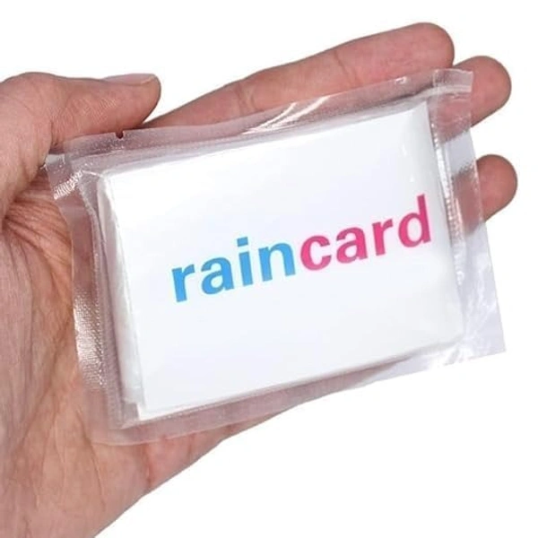 Rain Ponchos Raincoats for Adults Reusable, 2 Pcs Raincoats Ponchos Emergency for Women Men with Hood and Drawstring