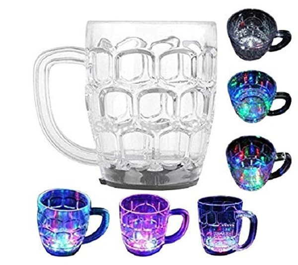 Rainbow Color Magic Cup LED Flashing 7 Color Changing Light.