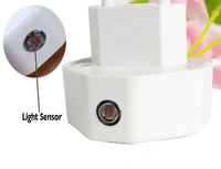 3D LED Night Lamp with Plug Smart Sensor auto On/Off and Color Change Mushroom Flowers Beautiful