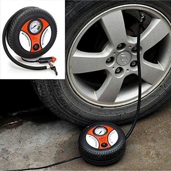 Tyre Air Compressor | Compact Air Pump for Cars, Motorcycles and Bicycles