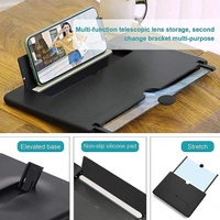 Mobile Phone Magnifier Screen, 3D HD Magnifying Projector Screen Enlarger for Movies, Videos and Gaming