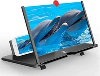 Mobile Phone Magnifier Screen, 3D HD Magnifying Projector Screen Enlarger for Movies, Videos and Gaming