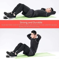 Sit-ups and Push-ups Assistant Device, Household Fitness Equipment for Abdominal Muscle Exercise Machine Portable Self Suction, Ab-Normal Gym Workout