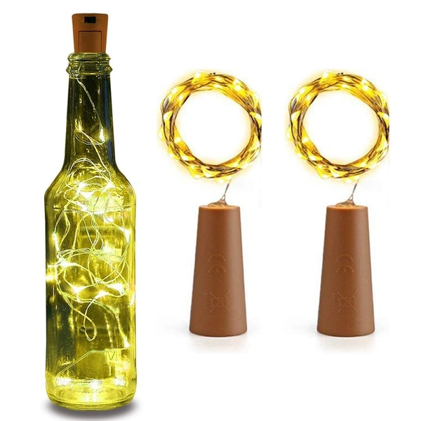 Bottle Cork Lights – 20 LEDs Copper Wire String Lights