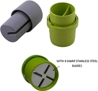 Dry Fruit and Nut Cutter Slicer, fine Cup Slicer Kitchen Gadget for Dry Fruit Chopper, Badam kaaju Walnut Pista Cutter Chopper Machine Hand Nuts