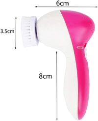 5 in 1 Face Facial Massage Machine Care & Cleansing Cleanser