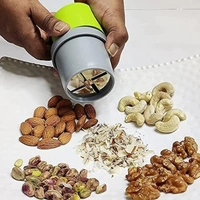 Dry Fruit and Nut Cutter Slicer, fine Cup Slicer Kitchen Gadget for Dry Fruit Chopper, Badam kaaju Walnut Pista Cutter Chopper Machine Hand Nuts