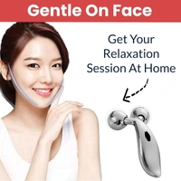 Manual 3D Massager Roller 360 Rotate Face Full Body Shape for Skin Lifting