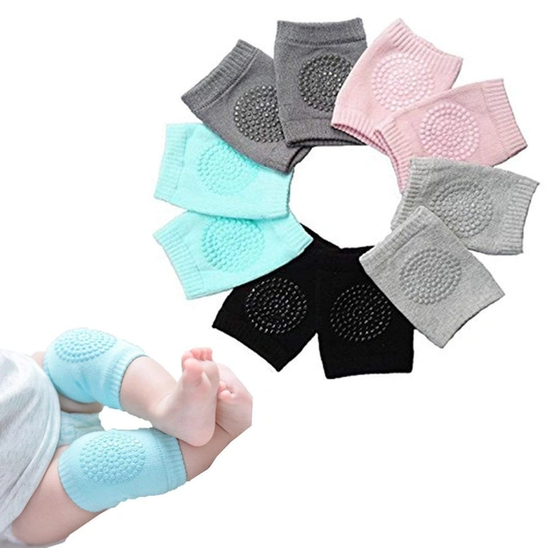 Baby Knee Guard-Set of 2, Multicolour Knee Pad for Toddler Crawling