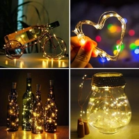 Bottle Cork Lights – 20 LEDs Copper Wire String Lights