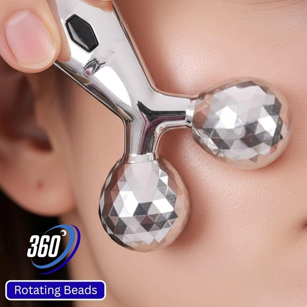 Manual 3D Massager Roller 360 Rotate Face Full Body Shape for Skin Lifting