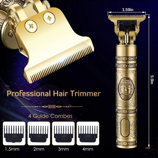 Rechargeable Trimmer Men - Professional Hair Tremor for Men & Beard