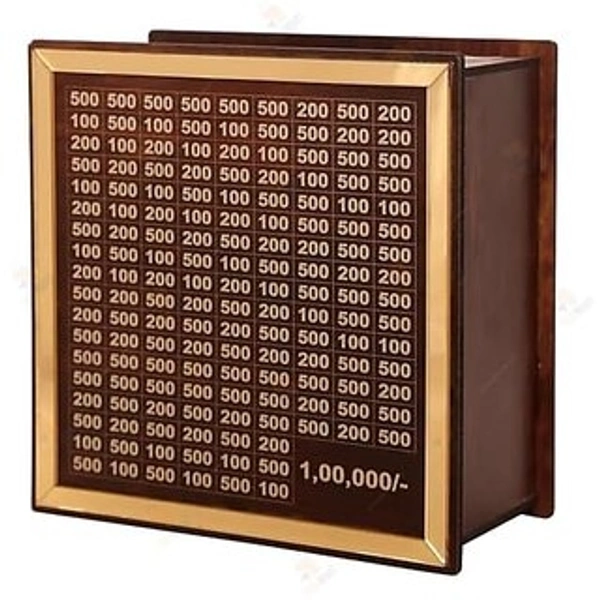 Wooden Saving Bank Upto 1,00,00