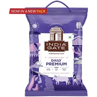 INDIA GATE PURE BASMATI RICE DAILY PREMIUM 5KG