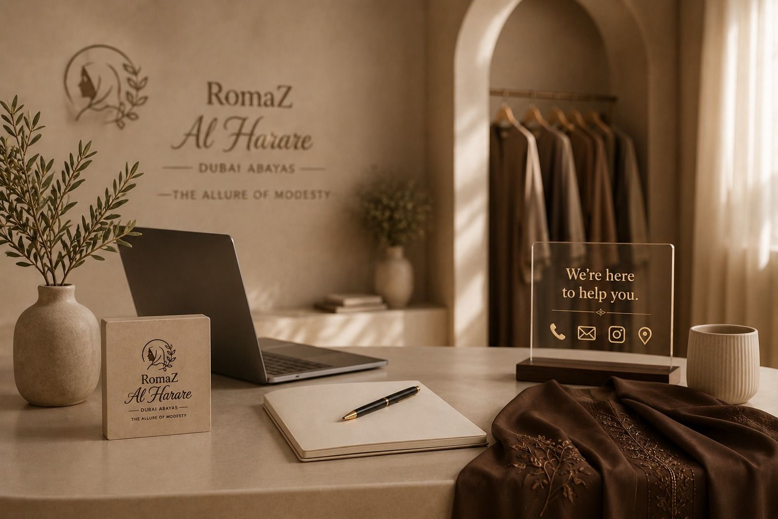 RomaZ Al Harare modest Dubai abaya collection