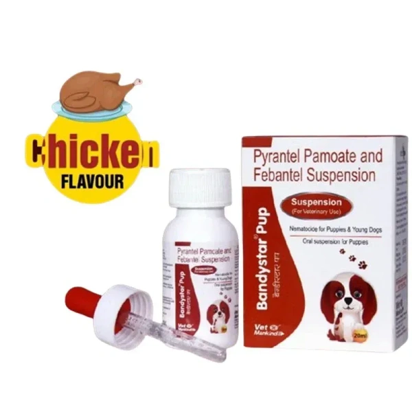 VET MANKIND BANDYSTAR PUP SUSPENSION – Puppy Dewormer