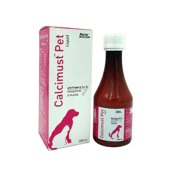 VET MANKIND CALCIMUST PET LIQUID 200ML