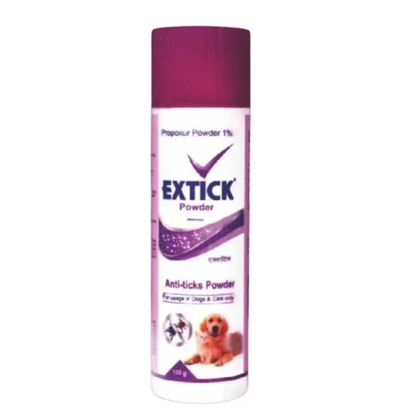 EXTICK POWDER – FOR DOG AND CAT